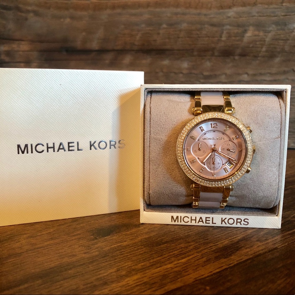 Michael Kors Rose Gold Blush Watch
